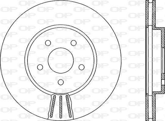 OPEN PARTS Jarrulevy BDR1912.20